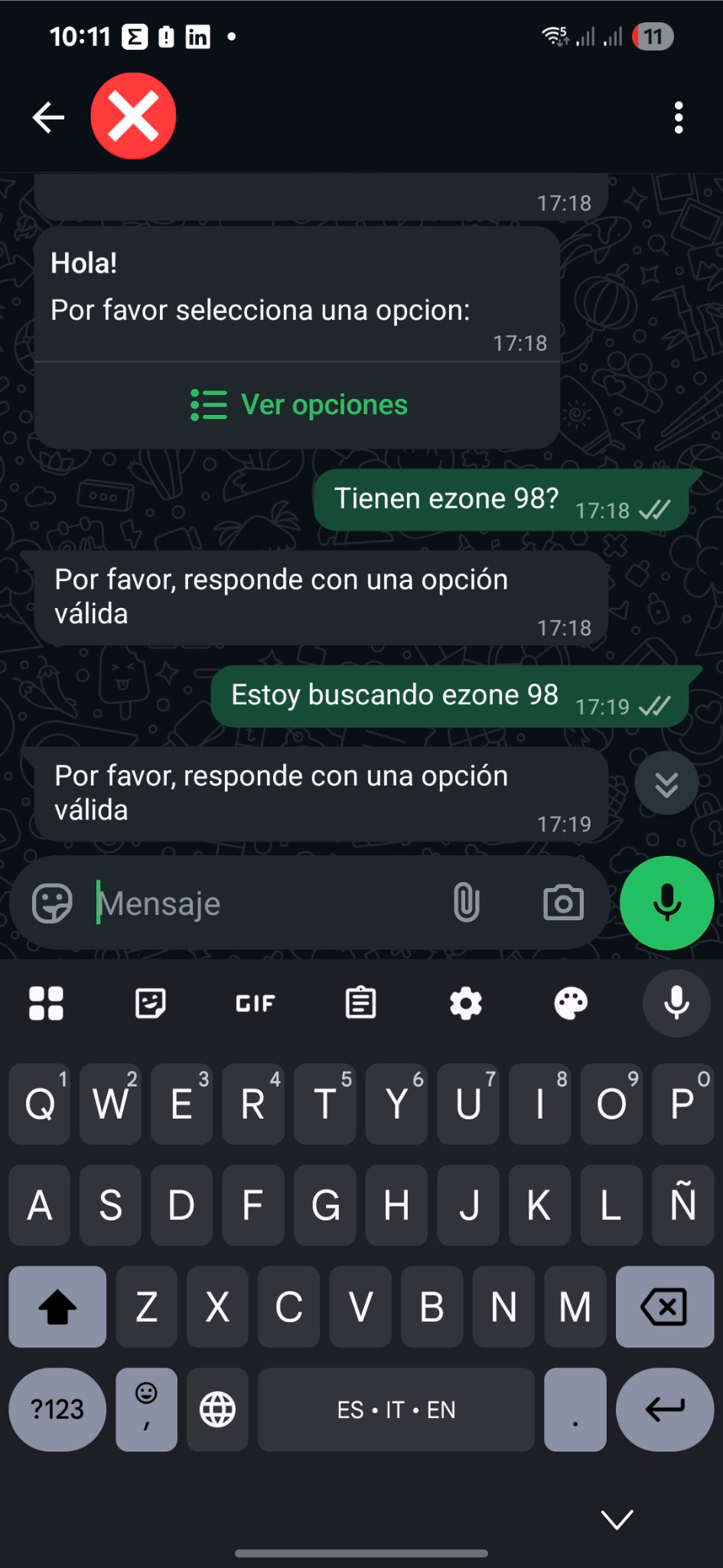Sin Sercom Chatbot